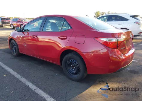 2016 Toyota Corolla Le из США, поврежденный, VIN 2T1BURHE7GC730909